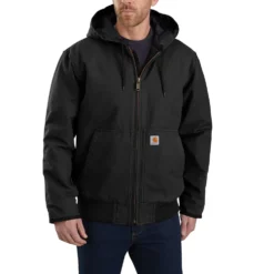 Carhartt Duck Active Jacka Herr Black