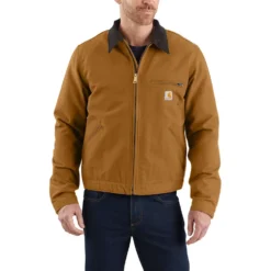 Carhartt Duck Detroit Jacka Herr Carhartt® Brown