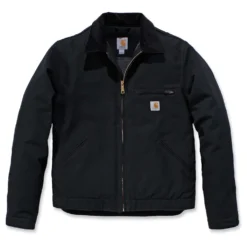 Carhartt Duck Detroit Jacka Herr Black
