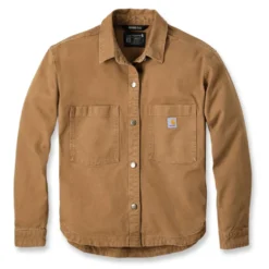 Carhartt Heavyweight duck Overshirt, Dam, Carhartt® brown