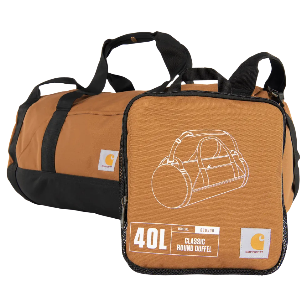 Carhartt 40L Classic Round Duffel Carhartt Brown