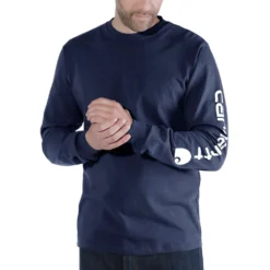 Carhartt Långärmad T-Shirt Herr Navy