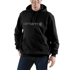 Carhartt Marquette Logo Tröja Herr Black/Gray