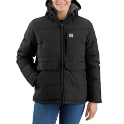 Carhartt Midweight Utility Vinterjacka Dam Black