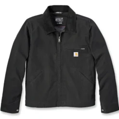 Carhartt Relaxed fit duck detroit Jacka, Herr, Black
