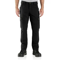 Carhartt Ripstop Cargobyxor Herr Black