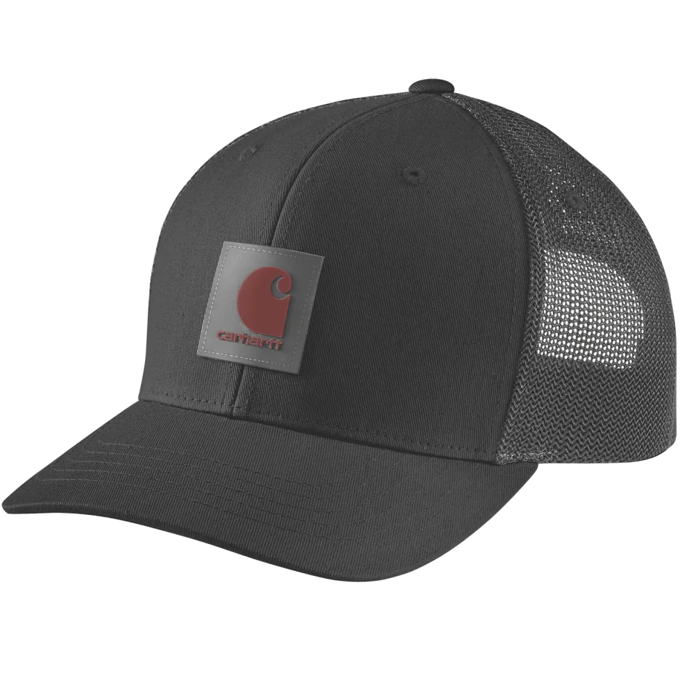 Carhartt Rugged Flex™ Twill Mesh-Back Logo Patch Keps Herr Black