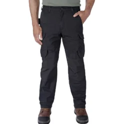 Carhartt Steel Rugged Cargo Arbetsbyxor Herr Black