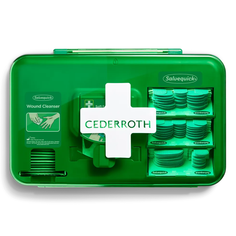 Cederroth Blue Dectectable Wound Care Dispenser 51011009