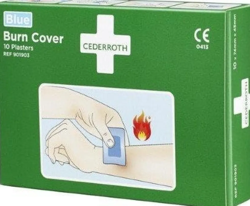 Cederroth Plåster Burn Cover 901903 10-pack