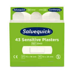 Cederroth Salvequick Refill Sensitive Plåster 6943 6-pack (43 st/refill)