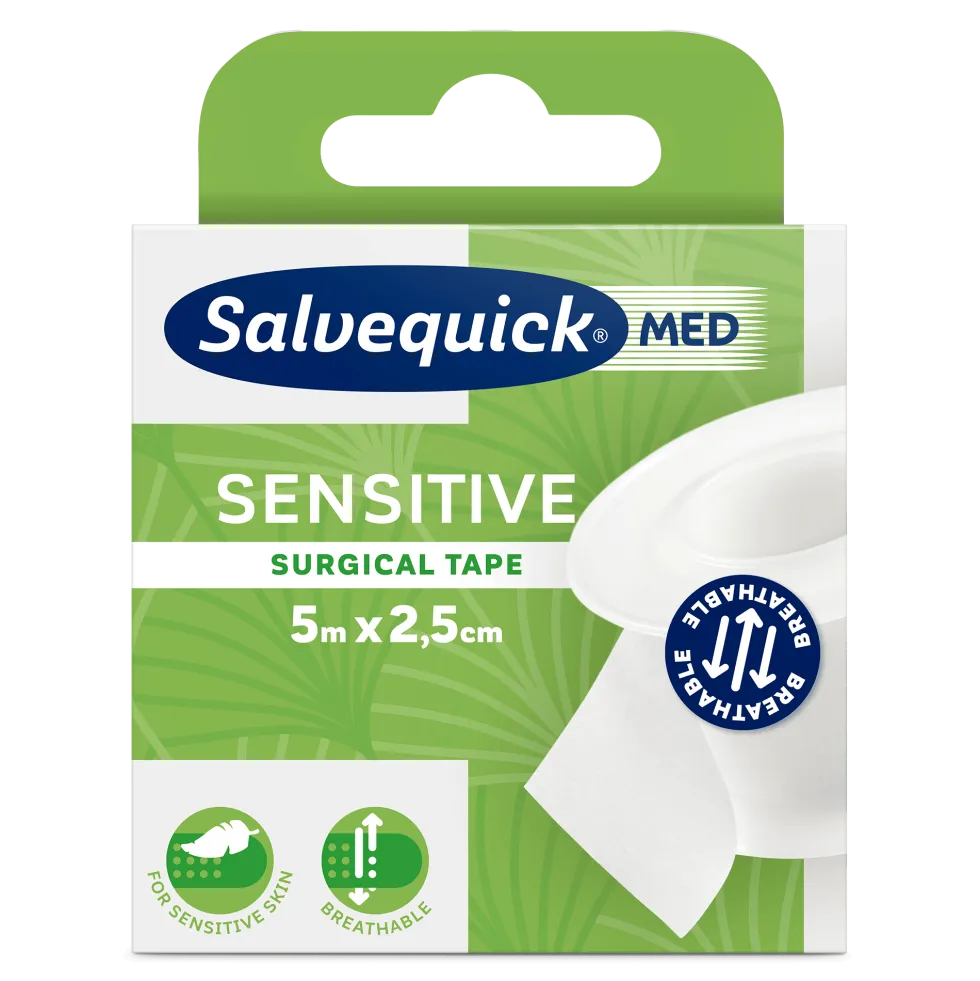 Cederroth Salvequick Sensitive Surgical Tejp 310366 2,5cm x 5m