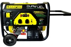 Champion 7000w Dual Fuel elverk med elektrisk start