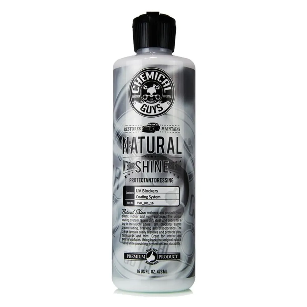 Chemical Guys Natural Shine Dressing Satin 473ml, vinylglans