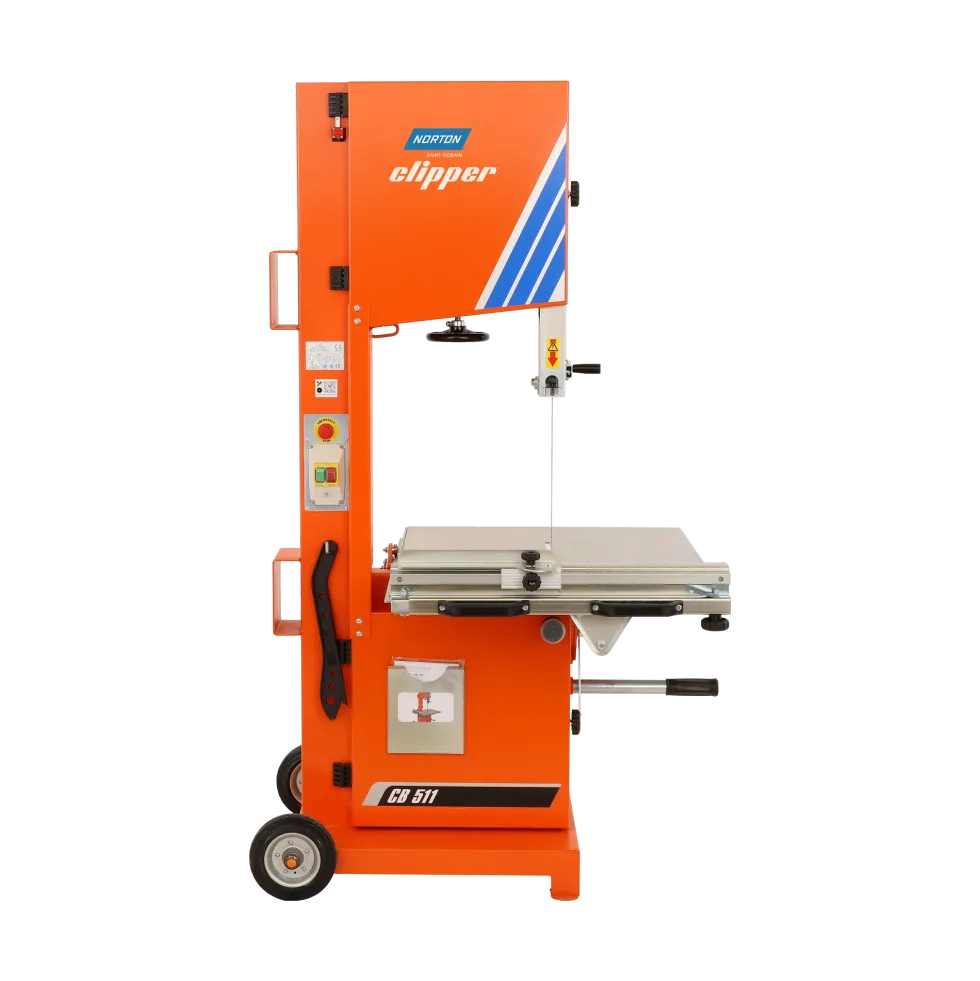 Clipper Bandsåg CB511 230V/1-fas för sten/betong