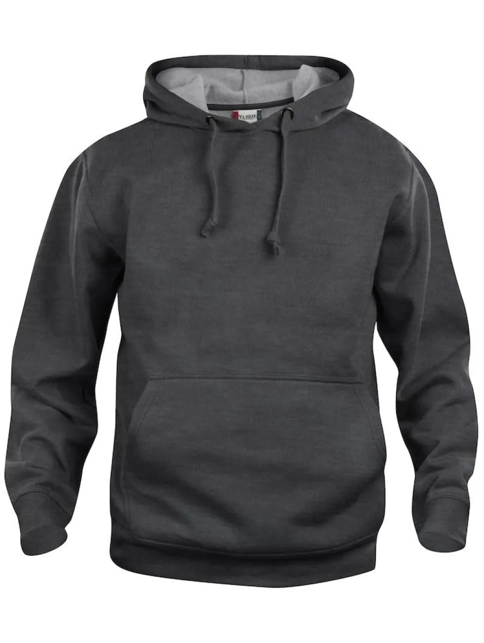 Clique Basic Hoody Antracitmelerad