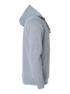 Clique Basic Hoody Gråmelerad