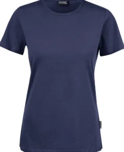 Clique T-shirt Dam 5-pack Marinblå