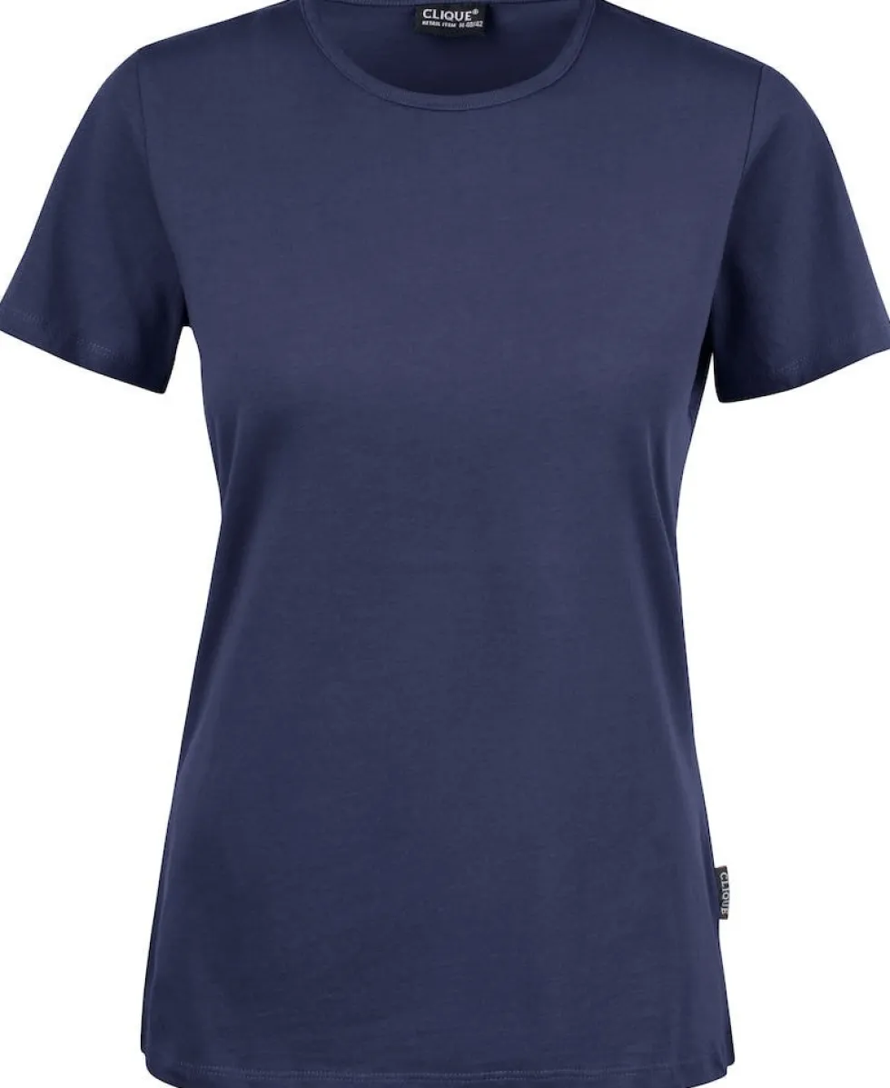 Clique T-shirt Dam 5-pack Marinblå