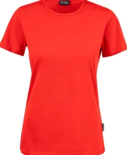 Clique T-shirt Dam 10-pack Röd