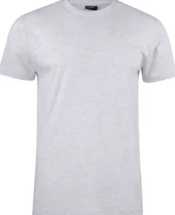 Clique T-Shirt Herr Askgrå