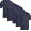 Clique T-shirt Herr 5-pack Marinblå
