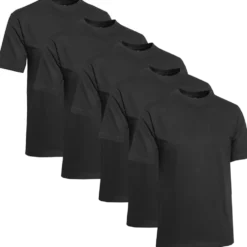 Clique T-shirt Herr 5-pack Svart