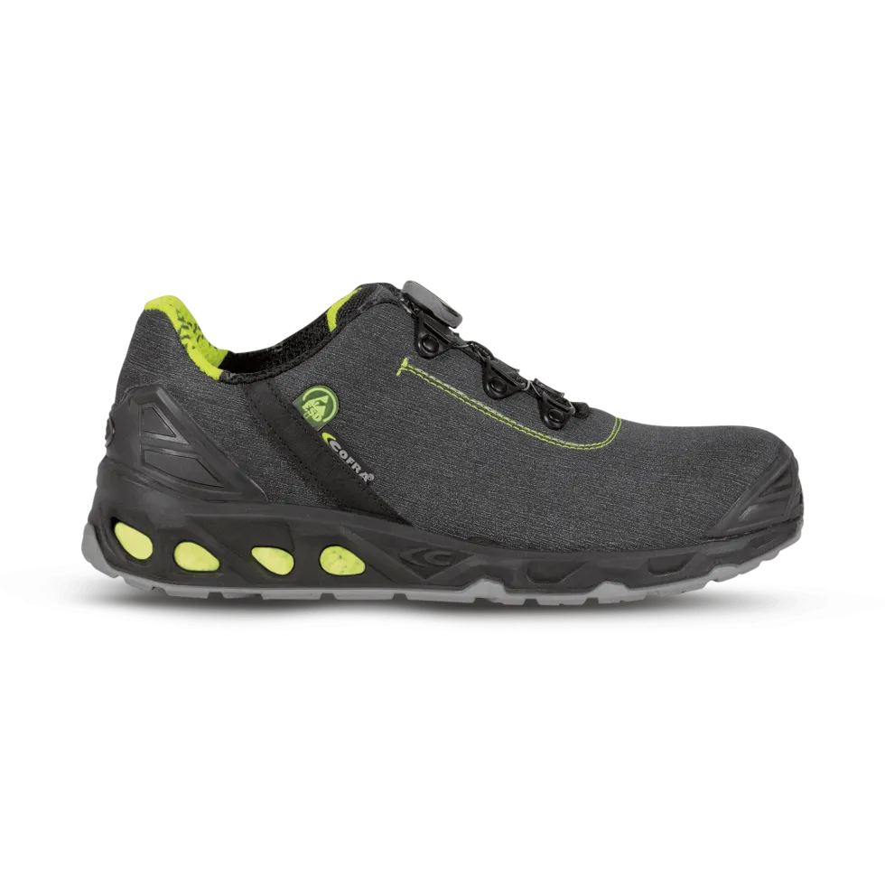 Cofra Lux Green Fit Skyddssko BOA S3 ESD SRC