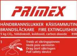 Dafo Brandsläckare Kolsyre 5Kg