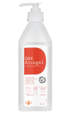 DAX Alcogel Handdesinfektion, 600 ml
