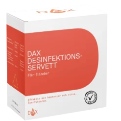 DAX Desinfektionsservett för händer, 20 st