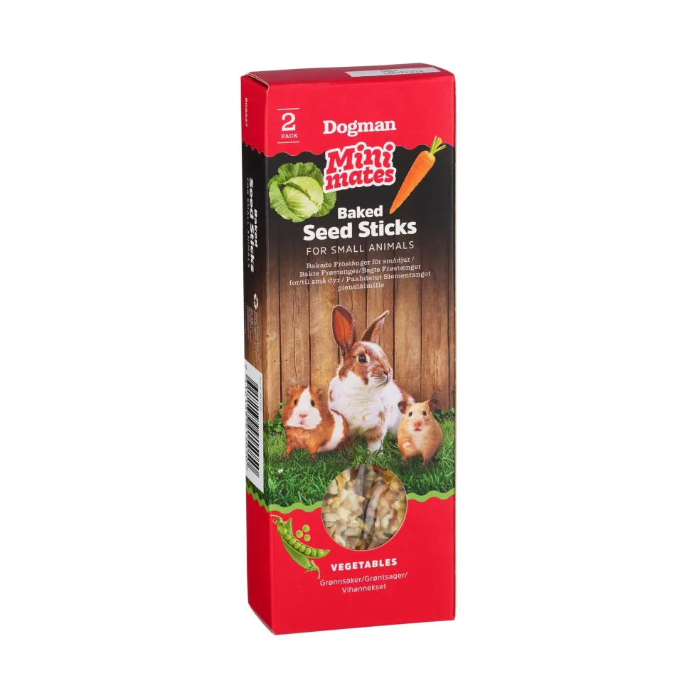 Dogman Mini Mates Fröstänger Grönsaker 2p 112g