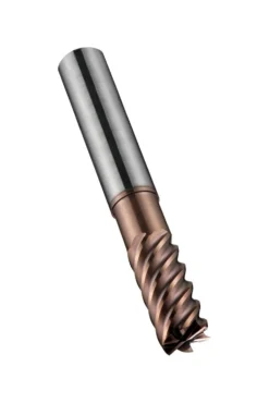 Dormer Pinnfräs S525 HM, för finfräsning 6 skär, metrisk, kort