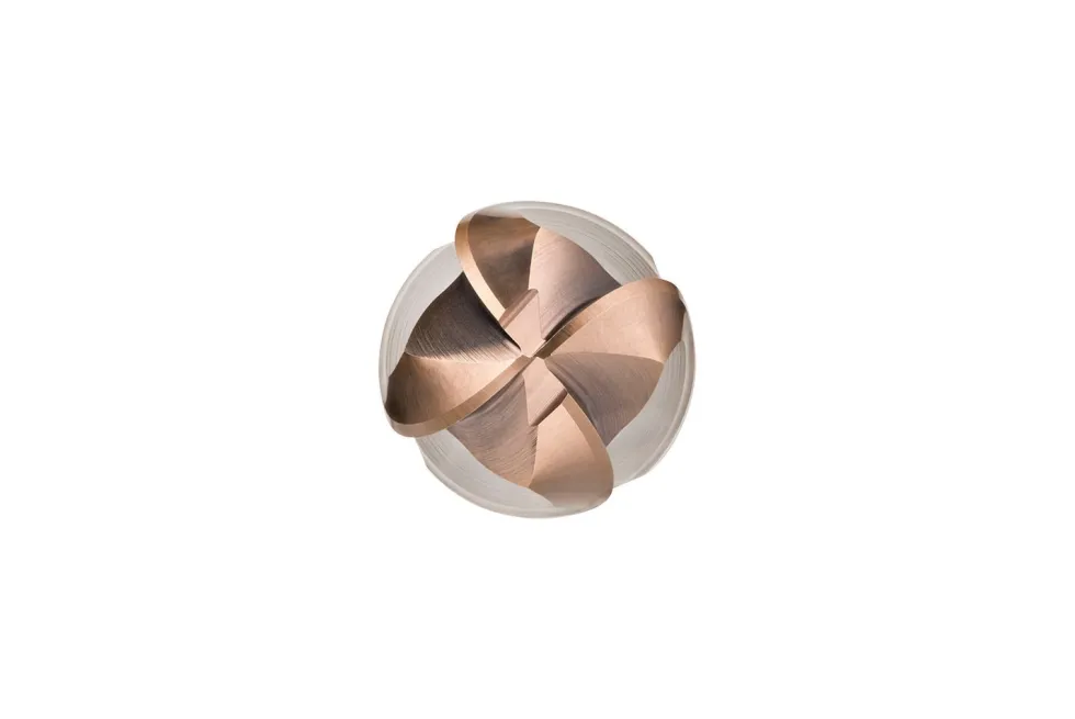 Dormer Radiepinnfräs S535 HM 4 skär, metrisk, extra kort