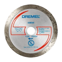 Dremel Diamantkapskiva Dsm540 Kakel För Dsm20