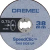 Dremel Finkapskiva Tunn 38mm 5st