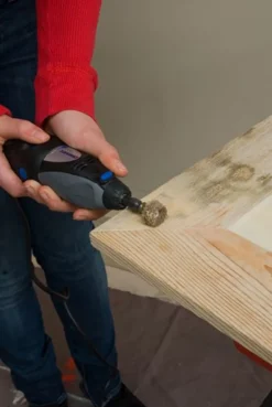 Dremel Polerskivaset 2st Grov och Halvgrov