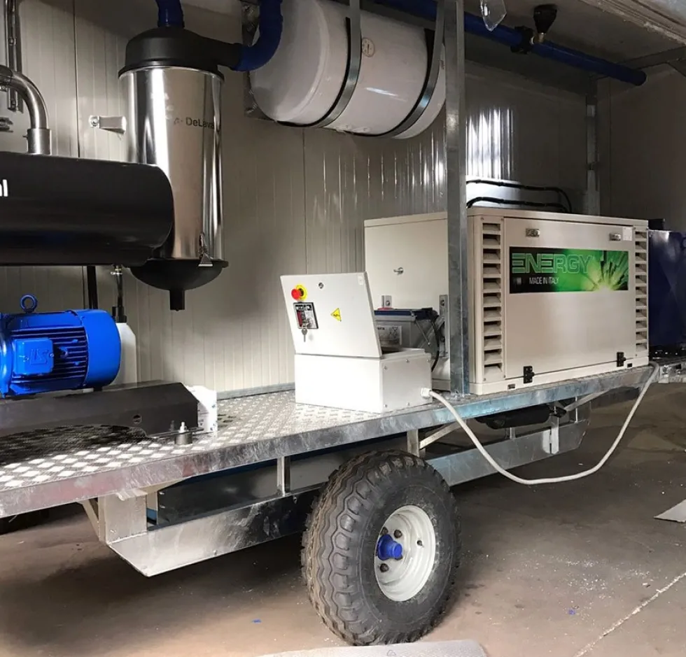 Duab-Power Elverk EY-7.5LWS-ST 3-fas diesel för inbyggnad