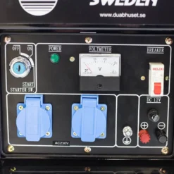 Duab-Power Elverk MDG6000CLE 1-fas diesel fjärrstart