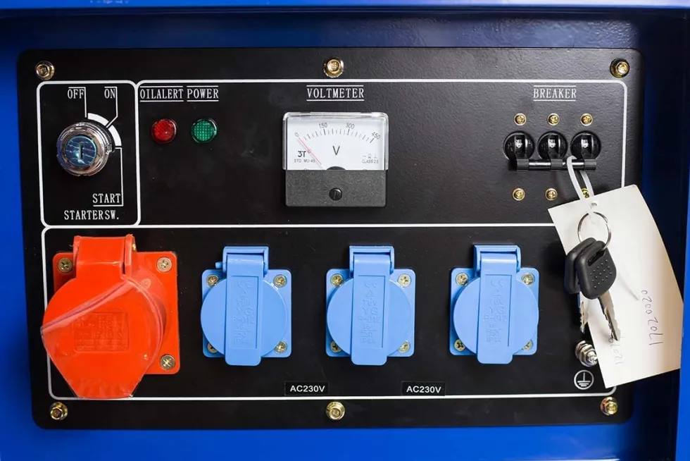 Duab-Power Elverk MDG12S-3 3-fas diesel tystgående