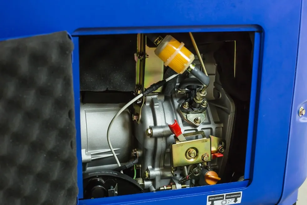 Duab-Power Elverk MDG6000S-KQ-3 3-fas diesel tystgående
