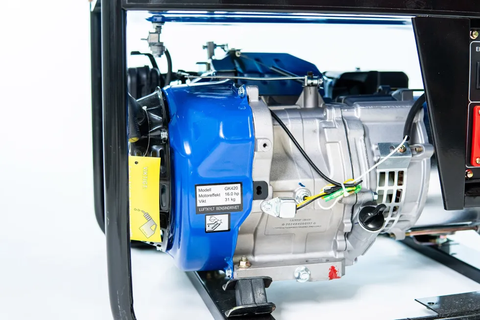 Duab-Power Elverk MG5000CL-3 1-fas/3-fas bensin
