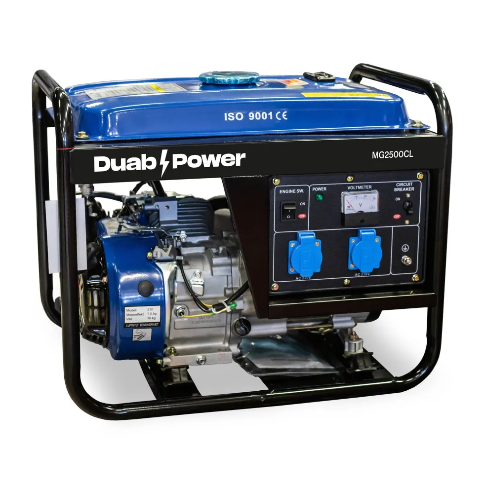 Duab-Power Elverk MG2500 1-fas bensin
