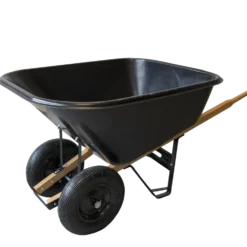 Dubbelhjulig skottkärra Robust