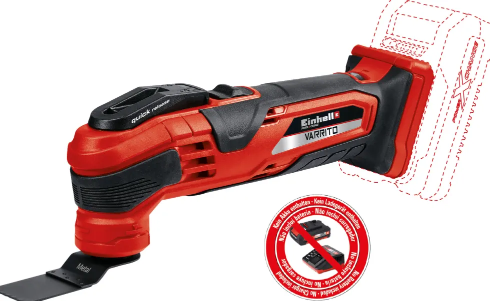 Einhell VARRITO 18V Solo Multifunktionsverktyg