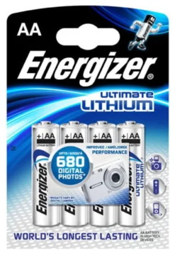 Energizer Lithium AA 4-pack