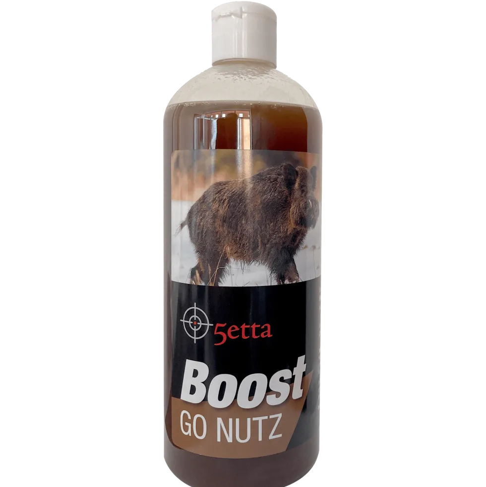 5etta Boost Go Nutz Hasselnöt, Lockmedel 750 ml