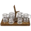 5etta Snapsglas-set inkl. serveringsbricka