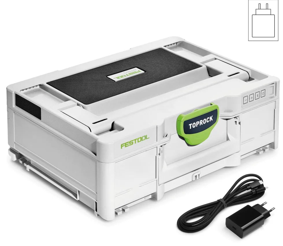 Festool Bluetooth®-högtalare TOPROCK SYS3 BT20 M 137 USB-C