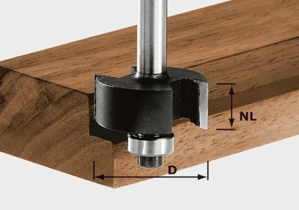 Festool Fals-/kantfräs HW 31,7x12,7x8mm